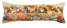 Наволочка Корзина с котятами 35х85см 