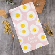 Полотенце Этель Love eggs 40х73 см, 100% хл, саржа 190 гр м2 250р