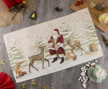 Новогоднее полотенце Этель Christmas forest 40х73 см, 100% хл, саржа 190 грм2 Цена 250р