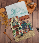 Полотенце Этель Bon Appetit 40х73 см, 100% хлопок, саржа 190 грм² Цена 250р