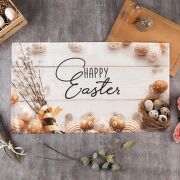 Полотенце Happy Easter 40х73 см, 100% хл, саржа 190 грм Цена: 250р