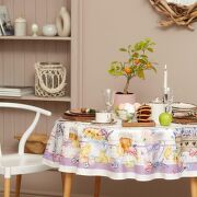 Скатерть Spring easter d150 см 100% хл, саржа 190 грм2 Цена: 1500р