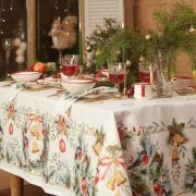 Скатерть Этель Сhristmas bells 150х180 с ГМВО, 100%хл 