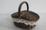 Корзина плетеная 
