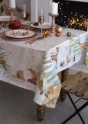 Набор столовый Christmas forest скатерть 150х180см салфетки 8шт 40х40см 