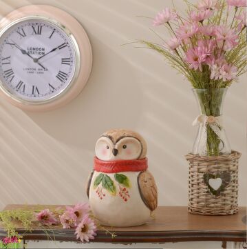 Банка для сыпучих Сова 15x14x20см 